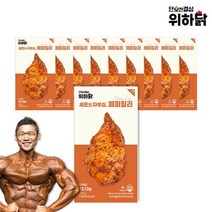 단호한결심 위하닭 닭가슴살 셰프의자부심 페퍼칠리 100g, 페퍼칠리 100gx10팩