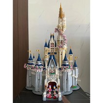 디즈니레고 여아 레고 공주의성 디즈니 블럭 디즈니성, 벚꽃 디즈니 캐슬