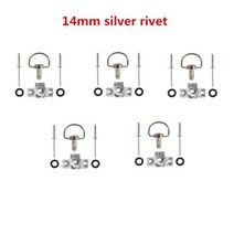 [해외]Accesorios para motocicleta carenado de para, 14mm 실버 5sets