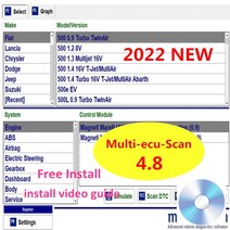 피아트 커넥터 멀티 Ecu 스캔 4.8 레지스터 용 핫 자동 수리 소프트웨어 ELM327 V4.8 과 함께 작동 설치, [01] 4.8 R1 send email