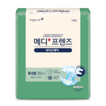메디프렌즈 봄날 성인용 기저귀 매직테입형 특대형, 10개입, 1개