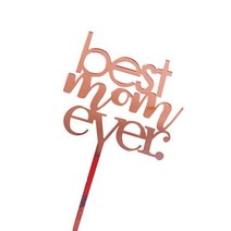 레터링풍선 요술 졸업식 용돈 풍선 새로운 해피 어머니의 날 케이크 토퍼 아크릴 골드 엄마 최고의 엄마 케이크 토퍼 엄마 어머니의 날 생일 파티 케이크 장식117840, 27