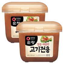 청정원 고기전용 쌈장 450g x 2입, 단품