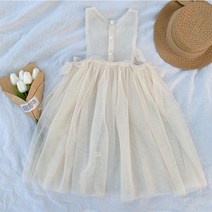 에모베베 어린이 자수 토끼 공주 스커트