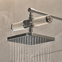 베니스 듀얼 샤워 필터 정수 비타민 녹물 염소 제거 수돗물 아파트 물 필터기 비타 욕실, 20%OFF[SET1]듀얼 필터 본체세트 2pcs