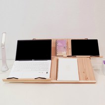 위즈 독서대 받침대 독서 원목 받침대 고시 수험생 1단 2단 높이조절 휴대용 책 독서대, 위즈독서대 에이블60s 60A2s 슬라이드레일2단독서대