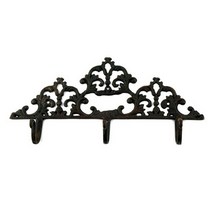 MDG8353 인테리어 소품 주물 구름모양 3구 옷걸이 행거 장식 (주물옷걸이/벽옷걸이/벽행거/철물)