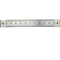 1PC 새로운 밀링 머신 부품 CNC 밀링 머신 선반 그라인더 용 포인터가있는 0-50 도 앵글 플레이트 스케일 눈금자