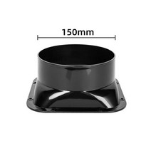 덕트 환기구 환풍기 100-300mm abs 플랜지 팬 호스 커넥터 주방 후드 인공 용, 150g, 04 150G