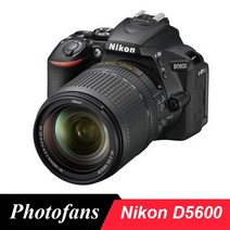 18-140mm 렌즈가 장착된 니콘 d5600 dslr 카메라, 협력사