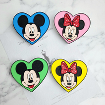 하트 미키 미니 차량용 석고방향제 선물 답례품, 미키(파란), 레몬라벤더