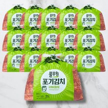 [생산직송] 풀무원 맛있는 사계절아삭 포기김치 10kg 국내산 싱싱한 배추김치 맛좋은 김치 추천 홈쇼핑