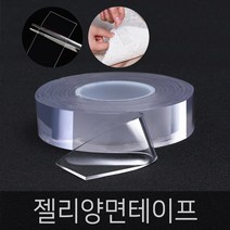 예쁜마켓 1+1+1 양면 젤리테이프 논슬립 의자다리, 1set