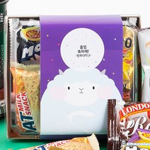 어린이집 유치원 생일 답례품 학교 단체 선물 한가득 실속 간식 세트 양양이, 1개, 1I4F_한가득 실속간식세트 양양이