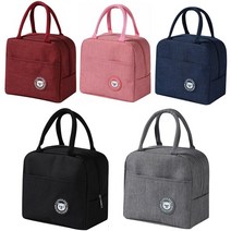 뷰티5도씨 1+1 보냉백 도시락가방 보냉가방 보온가방, 핑크2개