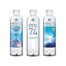 [미네랄메이킹] 천연 알칼리수 미네랄 메이킹 7.4 500ml, 스탠다드, 1박스 - 20병
