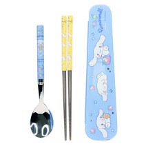 시나모롤 주니어 진공스텐 수저 슬림케이스세트 유치원 학교 도시락수저세트 젓가락 캐릭터수저 케이스, 1개(2/17입고예정), 상세페이지 참조, 상세페이지 참조