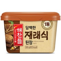 CJ해찬들재래식된장500G, 1개, 500g