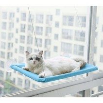 공간활용 고양이 윈도우 해먹 창틀해먹 반려묘 캣선반, 상세 참조