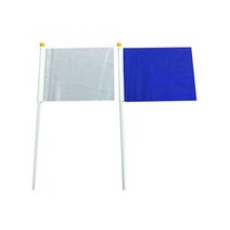 청기백기 깃대 포함 길이60cm 청기홍기, 청기+백기