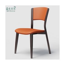 인체 공학적 사무실 주방 의자 북유럽 침실 Apartamento Mid Century Modern Kitchen Chair Desk Sandalye Home Furniture LS, shape 4