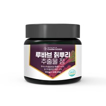 프리미엄 고농축 국내산 루바브 칡 뿌리 추출물 정 백수오 피쉬콜라겐 타트 체리 석류 사과 초모 식초 갈근 함유 복합 부원료 칙 천연 식물성 에스트로겐 루바부 르바브 먹는 법 방법, 1개, 120 정