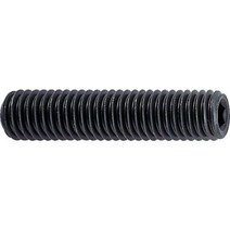 TRUSCO Hexagon socket set screw Steel indentation tip diameter 12 x length 30 mm 17 pieces B31-1230, 1개