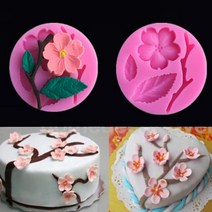 카네이션몰드 실리콘몰드제작 벚꽃몰드 부케레진 꽃 모델 실리콘 케이크 금형 3d 퐁당 먹고 젤리 캔디 초콜릿 장식 베이킹 도구 молд