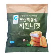 청정원/크런치통살 치킨너겟(냉동) 300g