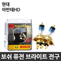 현대 아반떼HD 전조등 안개등 보쉬 퓨전브라이트, 보쉬  퓨전브라이트-H7