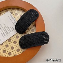 헤어 증가 패드 BB 클립 스폰지 매트 링 도구 머리핀 루트 높이 털이 쿠션, [06] Black 1pair