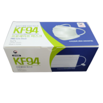 kf94덴탈마스크 프로세이프kf-94마스크 50매 1박스 옵션택일 화이트, 5팩