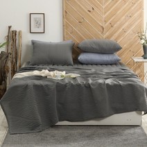 데일리 썸머 시어서커 이불+베개커버+패드 세트 (슈퍼싱글 / 퀸 사이즈)