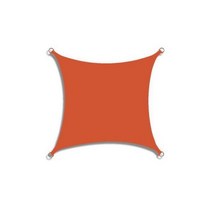 옥상 야외 그늘막 타프 테라스 캐노피 차양 방수 정원 파티오 천막 자동차 방수포 직사각형 수영장, 4x4m, orange