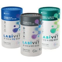 종근당 라비벳 장건강 피부 관절 유산균 2gX30포 강아지 고양이 영양제, 장&피부 1개(30P)