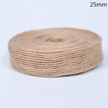 줄다리기줄 단체게임 밧줄 굵은 동아줄 운동회 레이크레이션용품 황마 삼베 리본 2M DIY 핸드메이드 공예 헤센 꼬기 로프 코드 웨딩 생일 파티 장식 5BB5811, [05] 25mm