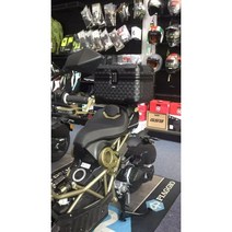 베스파탑박스 슈퍼커브탑박스 알루미늄 스쿠터 탑박스, 블랙