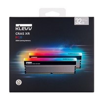 클레브 데스크탑 램 DDR4-3600 CL18 CRAS XR RGB 16GB x 2p, KD4AGU880-36A180Z