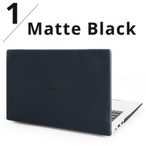 huawei matebook d14 d15 크리스탈 매트 쉘 커버 노트북 케이스 magicbook Honor mate book 13 14 16.1case, 메이트 16용d16 아님, 매트 블랙