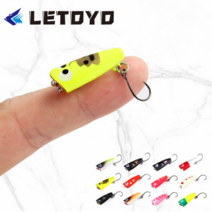 [아프리카피싱] LETOTO 마이팝 JJ 포퍼 탑위터 2.7cm 1.5g 송어 하드베이트, C