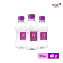 몽베스트 생수 (330mLx40병 먹는샘물)