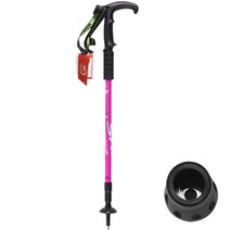 등산스틱 지팡이 용품 폴딩 접이식 트레킹스틱 2021 목발 트레킹 스키 폴 워킹 스틱, 하얀