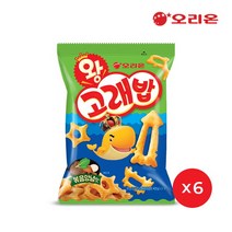 오리온 오리온 왕고래밥 볶음양념맛M(56g) x 6개 T