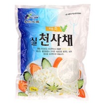 월산식품 50년 전통 천사채 (굵은/실) / 1kg, 실 천사채(회 데코용), 10개