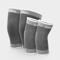 Lenwave 무릎 팔꿈치 보호대 세트 군인 군입대 훈련소 런닝 헬스, 1세트