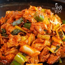 우미닭갈비 춘천 철판숯불 양념 닭갈비, 2인용, 600g