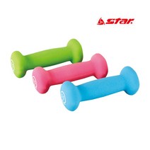 스타 피트니스 아령 2kg 블루 ER320 2개세트 네오프렌 덤벨