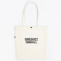 언스탑퍼블 ONESHOT ONEKILL 원샷원킬 에코백