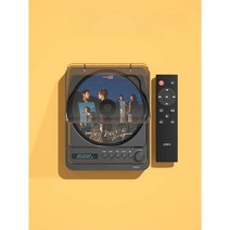 CD 플레이어 휴대용 미니 앨범 블루투스 리모컨, 레드