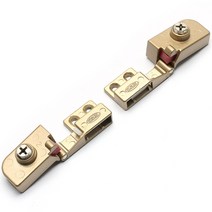 (5mm 유리용)목재+유리문용 유리경첩_2개 상하SET 골드, 1개